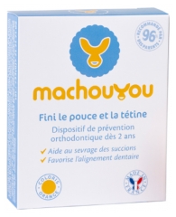 Machouyou - 〽 Anatomie de Machouyou : 1er dispositif pour arrêter le pouce  et la tétine 〽 Silicone médical Made in France 🇫🇷 Prévention  orthodontique dès 2 ans 