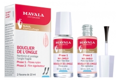 Mavala Bouclier de L\'Ongle Renforce et Protège L\'Ongle Fragile 2 x 10 ml