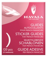 Mavala Guides Autocollants Pour French Manucure 120 Guides