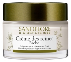 Sanoflore Crème des Reines Riche Régénération Éclat Bio 50 ml