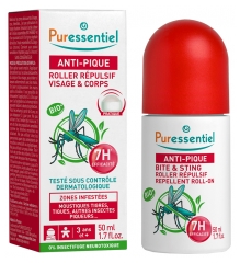 Puressentiel Anti-Pique Roller Répulsif Visage & Corps 50 ml