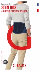 Gibaud Back Care Pas Lędźwiowy Wysokość 21 cm