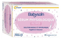 Babysoin Sérum Physiologique 30 Unidoses