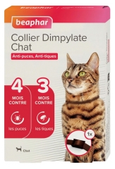 Beaphar Collier Dimpylate Anti-Puces Anti-Tiques pour Chats