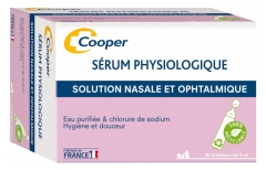 Cooper Sérum Physiologique 30 Unidoses de 5 ml