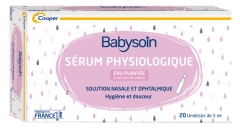 Babysoin Sérum Physiologique 20 Unidoses de 5 ml