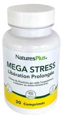 Natures Plus Mega Stress Libération Prolongée 30 Comprimés
