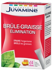 Juvamine Brûle-Graisse Élimination 14 Sticks