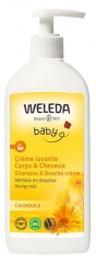Weleda Baby Crème Lavante Corps et Cheveux Calendula 400 ml
