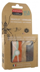Manouka Kameleo Anti-Mücken-Armband + Nachfüller 6 ml