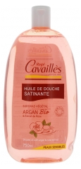 Rogé Cavaillès Huile de Douche Satinante Huile d\'Argan et Rose 750 ml