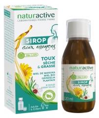 Naturactive Sirop Aux Essences Toux Sèche & Grasse 120 ml