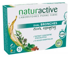 Naturactive Dual Bronches aux Essences 10 Gélules + 10 Capsules