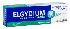 Elgydium Junior Pasta do Zębów w żelu Ochrona Przed Próchnicą 7/12 lat Soft Mint 50 ml