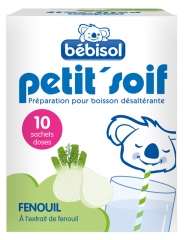 Bébisol Petit'Soif Fenouil 10 Sachets