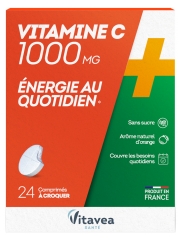 Vitavea Vitamine C 1000 mg 24 Comprimés à Croquer