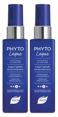 Phyto Phytolaque Pflanzliches Haarspray mit Gummi Haarspray Mittlere bis Starke Festigung Packung von 2 x 100 ml