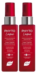 Phyto Phytolaque Seide Pflanzlicher Haarlack natürliche Fixierung Packung mit 2 x 100 ml