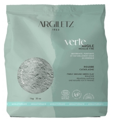 Argiletz Smulkiai Maltas Žalias Molis 1 Kg