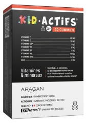 Aragan Synactifs KidActifs 3+ 30 Gummies