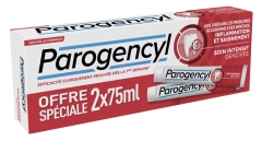 Parogencyl Dentifrice Soin Intensif Gencives Lot de 2 x 75 ml