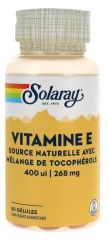 Solaray Vitamine E 400 UI 50 Gélules