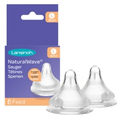 Lansinoh Natural Wave 6m+ 2 Tétines