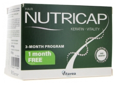 Vitavea Nutricap Keratīna Vitalitāte 90 Kapsulas