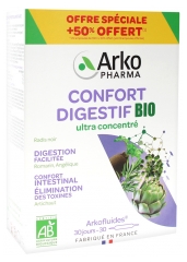 Arkopharma Arkofluides Digestive Comfort Organic 20 Phials + 10 Free Phials