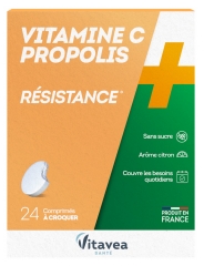 Vitavea Vitamine C Propolis 24 Comprimés à Croquer