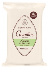 Rogé Cavaillès Lingettes Intimes Hydratant 15 lingettes