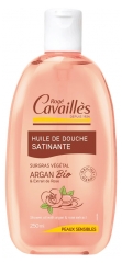 Rogé Cavaillès Huile de Douche Satinante Huile d'Argan et Rose 250 ml