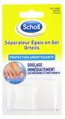 Separator Gros din Gel pentru Degete Scholl