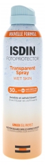Isdin Fotoprotector Durchsichtiges Spray Für Nasse Haut SPF30 250 ml