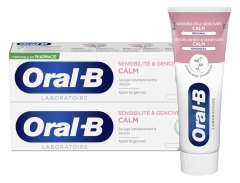 Oral-B Dentifrice Sensibilité &amp; Gencives CALM Lot de 2 x 75 ml