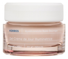 Korres Wild Rose Apotekerens Gl&oslash;dgivende Gel-Creme 40 ml