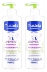 Mustela Pompa per Linimenti 2 x 400 ml