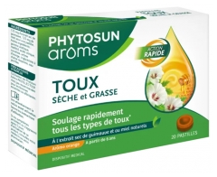 Phytosun Arôms Tabletki na Kaszel Suchy i Tłusty 20 Tabl