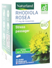 Naturland Rhodiola Rosea Organic 60 Vegecaps