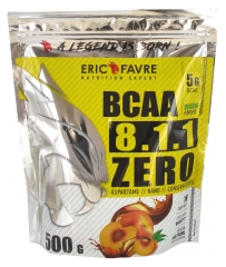 Eric Favre BCAA 8.1.1 Zero Goût Thé pêche - Acides aminés en poudre