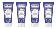 Weleda Relax Crème de Douche Relaxante Lot de 4 x 200 ml