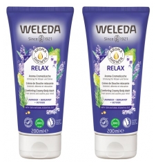 Weleda Relax Comforting Creamy Body Wash 2 x 200ml