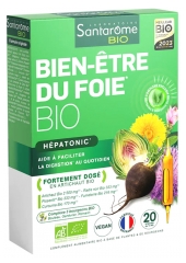 Santarome Bio Bien-Être du Foie Bio 20 Ampoules