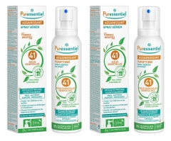 Spray Aerian Purificator Puressentiel cu 41 de Uleiuri Esențiale Set de 2 x 200 ml