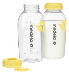 Mamadeiras para Leite Materno Medela Kit de 2 x 250 ml