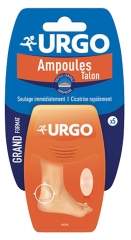 Urgo Ampoules Traitement Talon 5 Pansements Grand Format