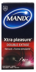 Manix Xtra Pleasure Double Extase 12 Préservatifs
