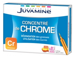 Juvamine Concentré de Chrome 20 Ampoules