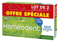 Boiron Homéodent Whiteness Care with Chlorophyl 2x75ml