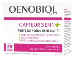 Oenobiol Capteur 3 en 1 + Pérdida de Peso Reforzada 60 Cápsulas